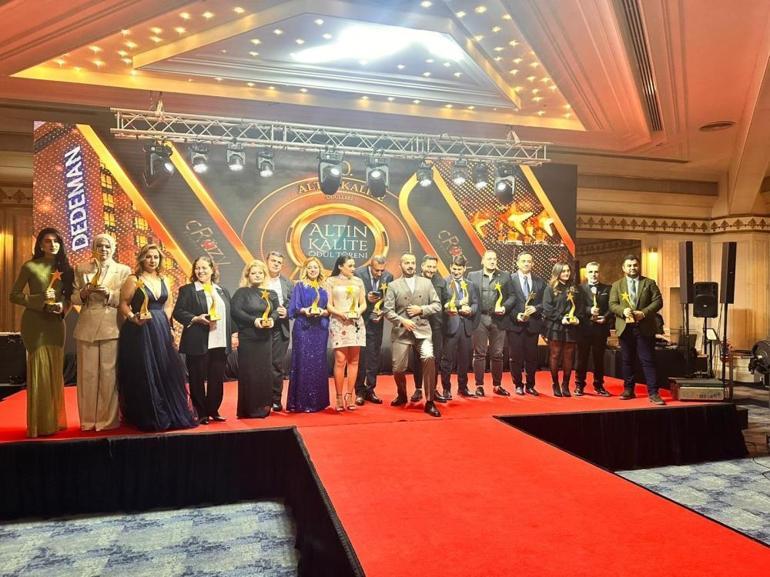 Altın Kalite Ödülleri sahiplerini buldu