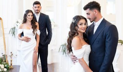 Hazal Çağlar ve Samet Akaydın düğün için gün sayıyor! İşte kına gecesinden kareler