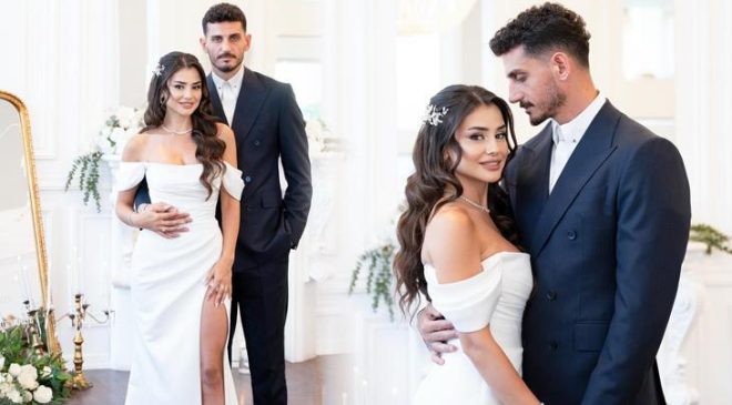 Hazal Çağlar ve Samet Akaydın düğün için gün sayıyor! İşte kına gecesinden kareler