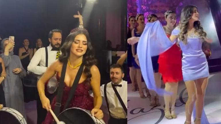 Hazal Çağlar ve Samet Akaydın düğün için gün sayıyor İşte kına gecesinden kareler