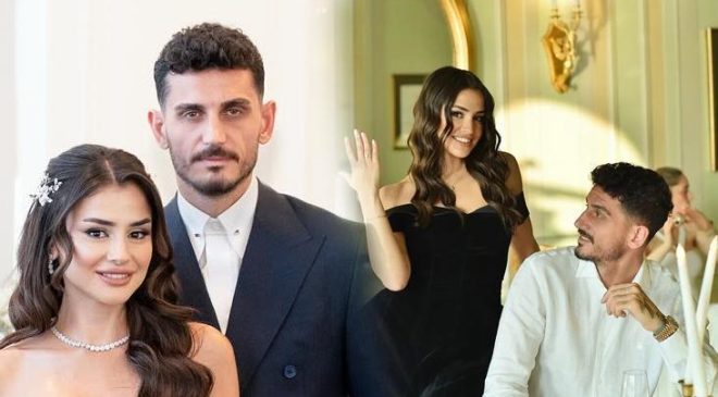 Hazal Çağlar ve Samet Akaydın evlendi! Düğüne ünlüler akın etti