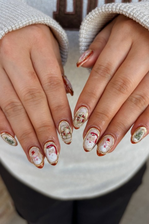 Yeni Yıla Havalı Bir Giriş: Yılbaşı Temalı Tırnak İlhamları / 10