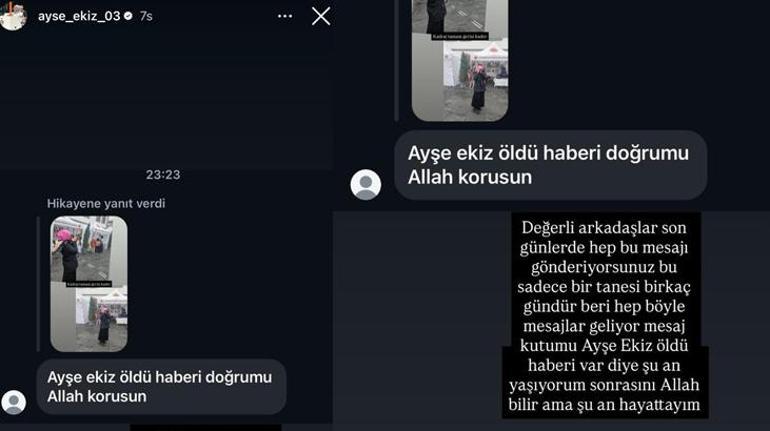 Masterchef Ayşe Ekiz, sosyal medyadaki Öldü haberlerine isyan etti
