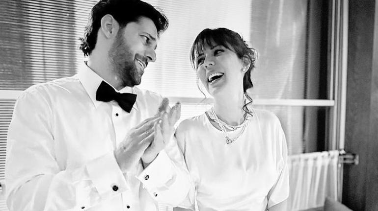 Sessiz sedasız evlendiler Yiğit Dikmen ve Elif Tezcanın mutlu günü