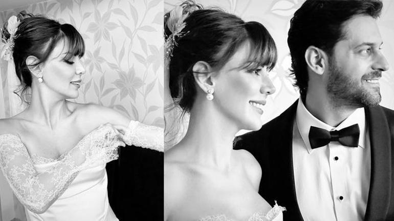 Sessiz sedasız evlendiler Yiğit Dikmen ve Elif Tezcanın mutlu günü