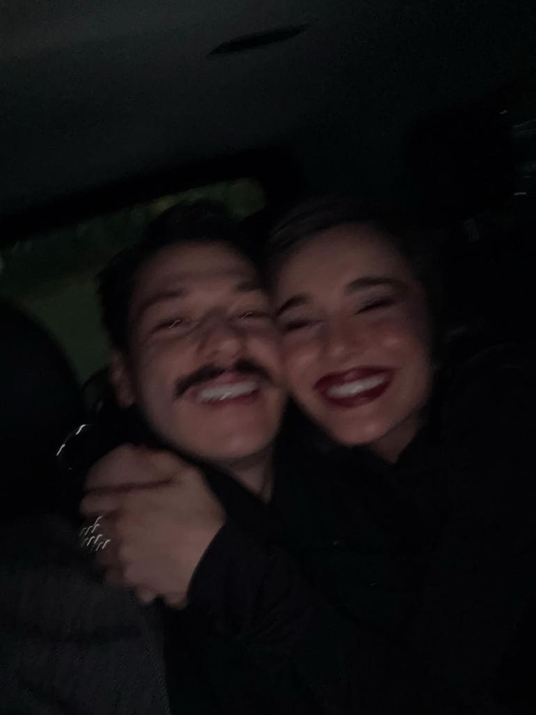 Ünlü çiftin Milano kaçamağı Hafsanur Sancaktutan Kubilay Aka ile romantik pozunu paylaştı