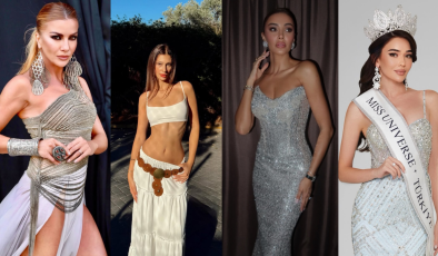 CEREN ARSLAN İLK BÜYÜK DEFİLESİNDE ÖZGE ULUSOY VE IVANA SERT’LE AYNI PODYUMDA