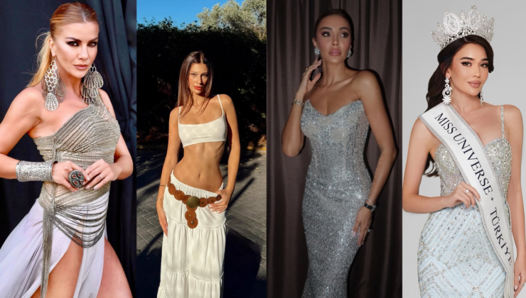 CEREN ARSLAN İLK BÜYÜK DEFİLESİNDE ÖZGE ULUSOY VE IVANA SERT’LE AYNI PODYUMDA