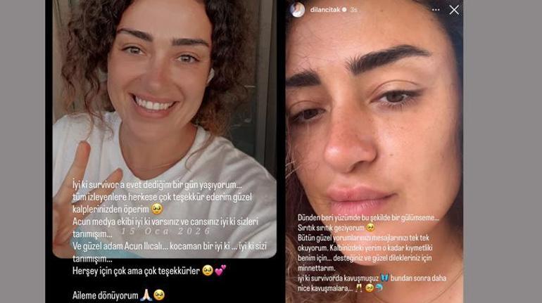 Dilan Çıtakın Survivor macerası 17 gün sürdü Elenme sonrası ilk paylaşımı duygulandırdı