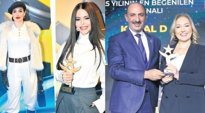 ‘Türkiye’nin Yıldızları’ ödüllendirildi