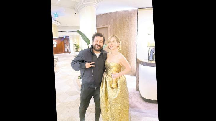 Hasan Can Kaya’dan otel lobisinde kutlama