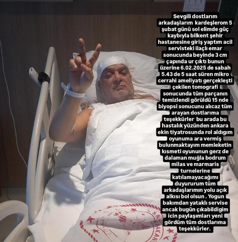 Türk tiyatrosunun usta isminden acı haber Koray Ergun hayatını kaybetti