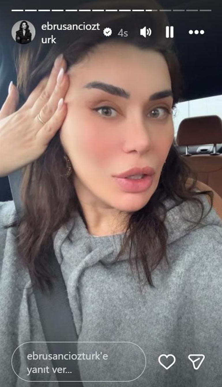 Botoks faciası Ebru Şancının bir kaşı havada kaldı