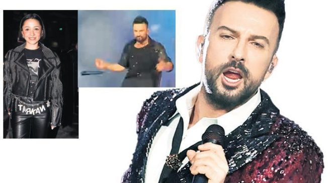 Dansına mikrofon bile dayanmadı