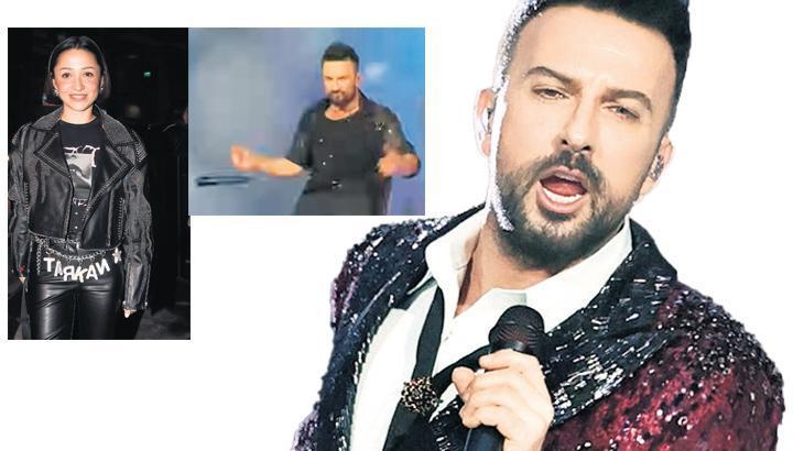 Dansına mikrofon bile dayanmadı