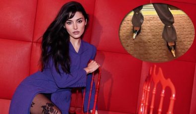 Hande Erçel tarzıyla olay oldu! Ayakkabılarına yorum yağdı