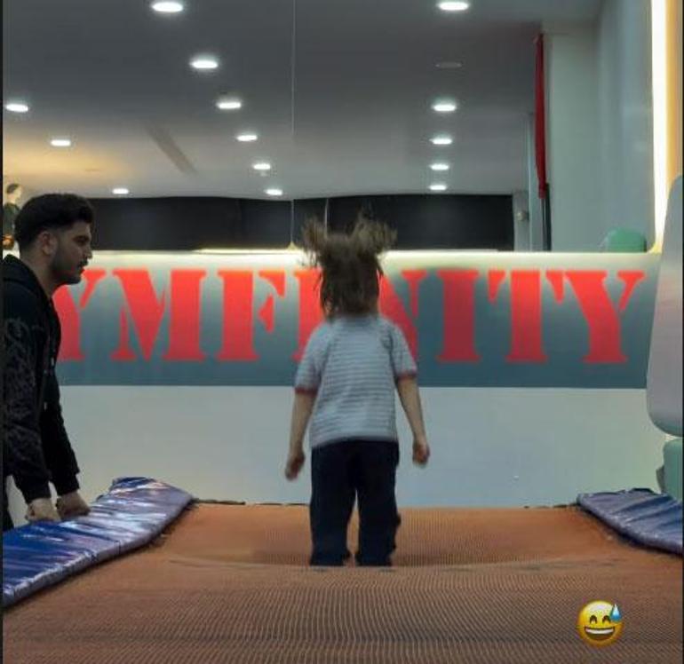 Kıvanç Tatlıtuğ ve Başak Dizer’in oğlu spora başladı Kurt Efenin inanılmaz yeteneği...