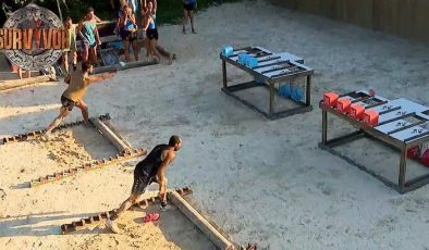 Nefes kesen mücadele! Survivor'da büyük ödül için kıyasıya yarıştılar