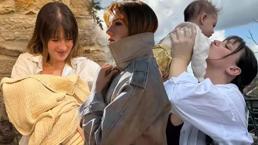 Leyla Yaz'ın keyfi yerinde! Gizem Karaca ve kızından yeni kare