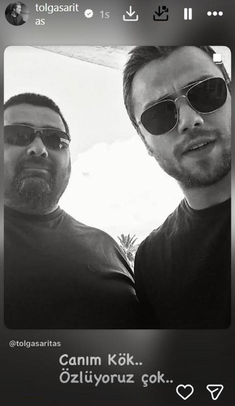 Yakın arkadaşını kaybetmişti Tolga Sarıtaştan duygusal paylaşım