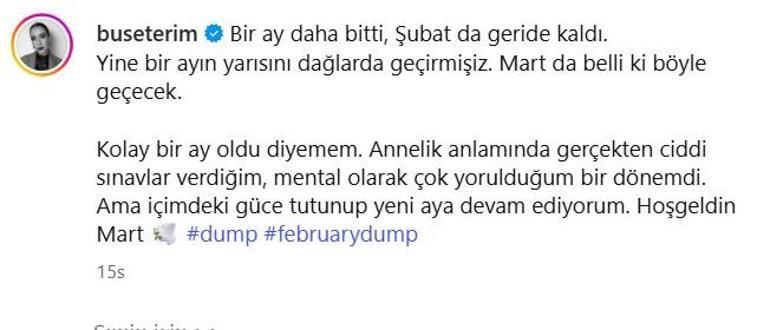 10 yıllık evliliği bitmişti: Buse Terim yaşadığı zorlu süreci anlattı Çok yorulduğum bir dönemdi