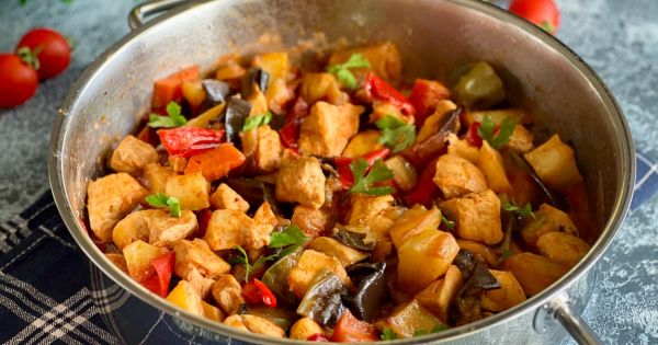 Proteini Bol: Tencerede Tavuklu Türlü – modagirdim.com