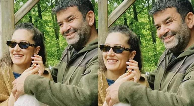 Aşıklardan 1. yıl kutlaması Bülent Şakraktan romantik paylaşım: Çok seviyorum seni