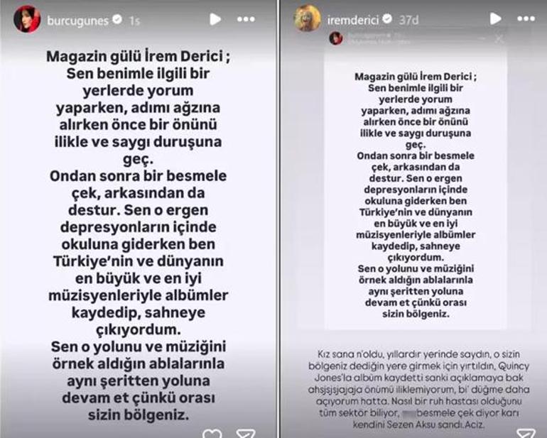 Burcu Güneş meslektaşlarını yaylım ateşine tuttu Tartışmaya Emre Altuğ da katıldı