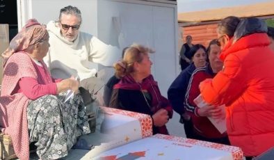 Depremzedelere yardım