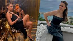 Paris'te 'Serenay Sarıkaya' rüzgarı! Kırmızı halıda esti geçti