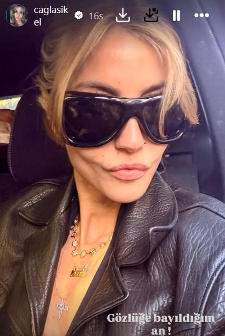 Paris’ten İstanbul’a stil transferi: Serenay Sarıkaya’nın gözlükleri Çağla Şıkel’de