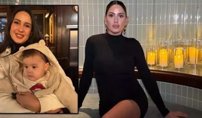 Sahra Işık şaşkın: Bebeğinin ilk kelimeleri hiç beklediği gibi olmadı!