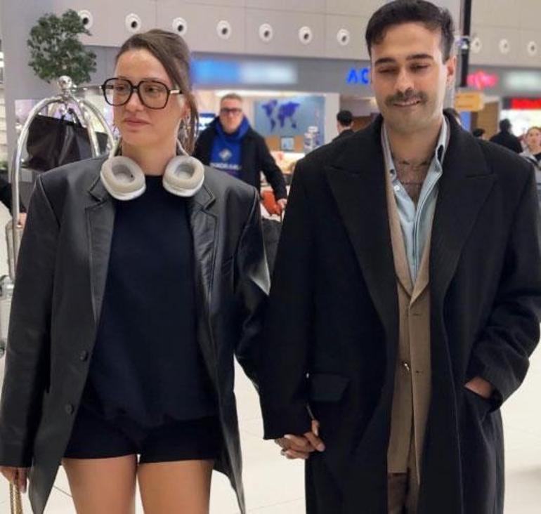 Serenay Sarıkaya ile Mert Demir, Türkiyeye el ele döndü