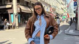 Serenay Sarıkaya Paris sokaklarında poz verdi! Sevenlerinden tam not aldı