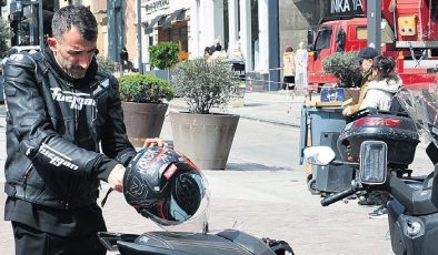 Trafiğe motosikletli çözüm