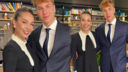 Ünlü çiftin oğlu artık 17 yaşında! Annesinin boyunu geçti