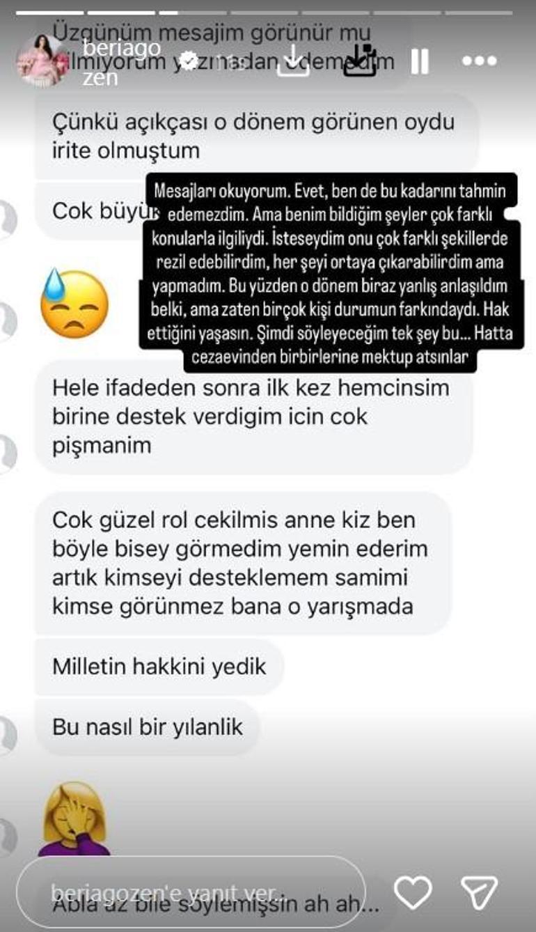 Yunus Emre Özden ve Aleyna Kalaycıoğlunun görüntüleri olay olmuştu: Eski eş Beria Gözen kendini tutamadı