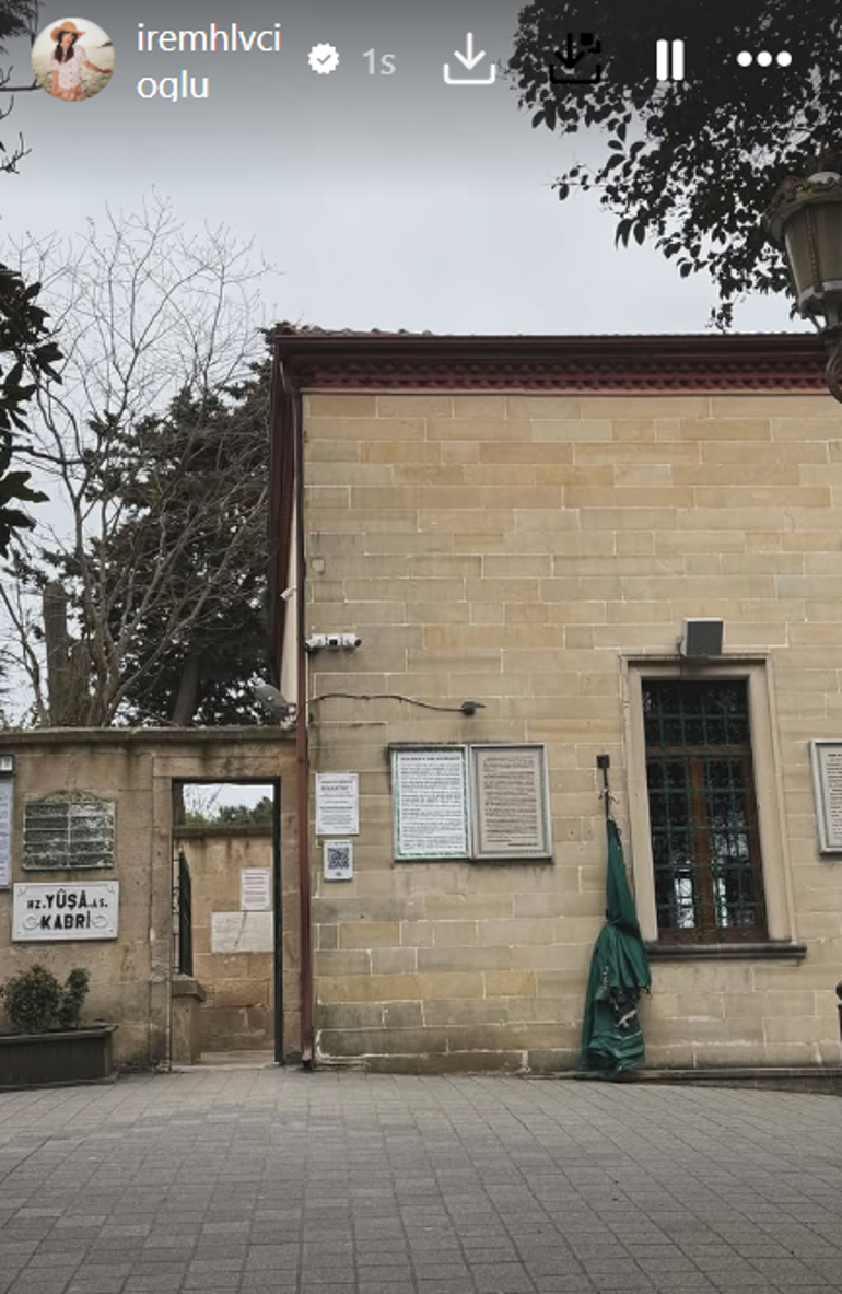 1,5 yıllık evlilik tek celsede bitti İrem Helvacıoğlu boşandıktan sonra soluğu türbede aldı