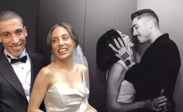 Can Bonomo'dan eşi Öykü Karayel'e: Ona çok aşığım!