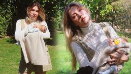 İlk kez anne olmuştu! Ege Kökenli ve minik kızından yeni kareler