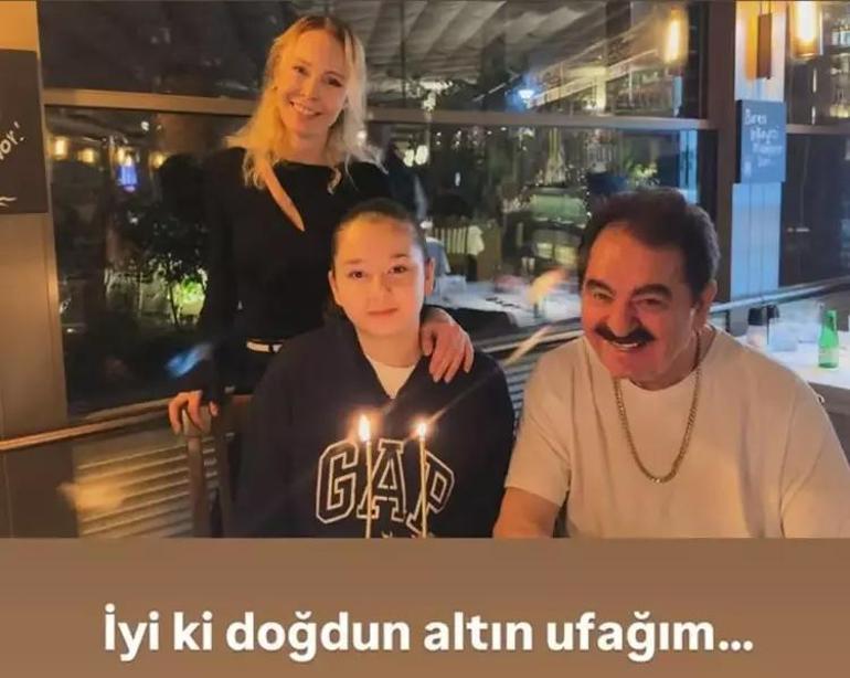 İbrahim Tatlısesten kızına duygusal kutlama