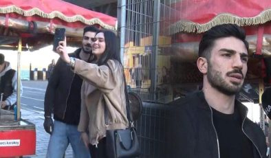 Kestaneci Alper Temel'in büyük şöhreti! Turistler fotoğraf için yarışıyor