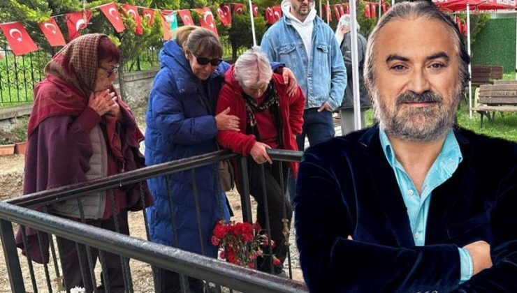 Melek Baykal, Volkan Konak’ın mezarını ziyaret etti: Seni hiç unutmayacağız
