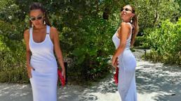 Hadise yazı erken getirdi! Fit haliyle dikkat çekti