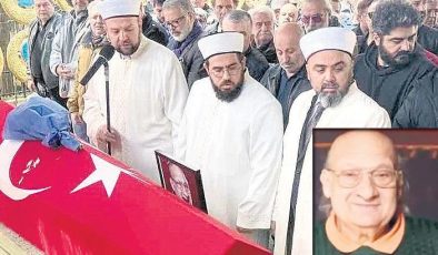 Son yolculuğuna uğurlandı