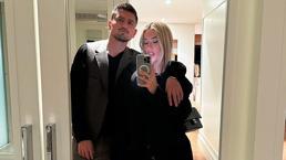 Yeni kareleri peş peşe paylaştı! Cengiz Ünder ve Bilge Yenigül nişanından mutlu pozlar