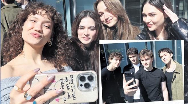 Uyum sağlayan ekipten selfie’ler