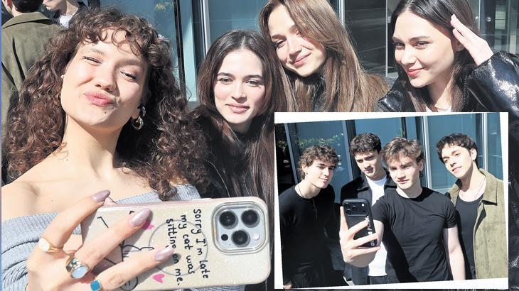 Uyum sağlayan ekipten selfie’ler