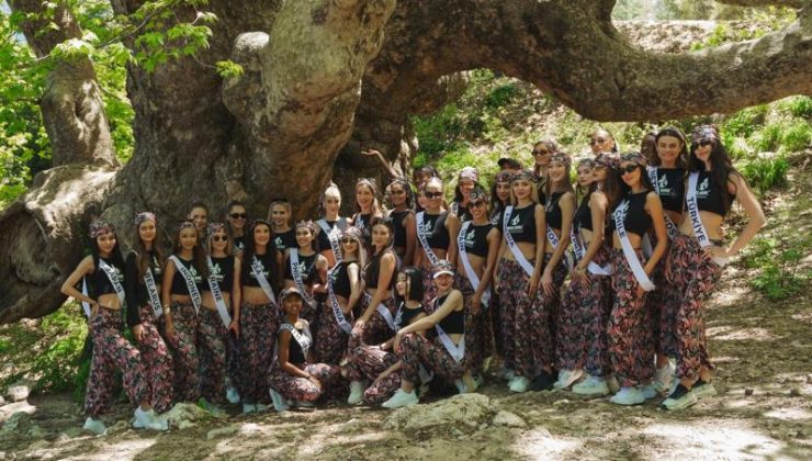 TOROSLARDA GÜZELLİK RÜZGARI: MİSS AURA GÜZELLERİ ŞALVAR GİYİP PODYUMA ÇIKTI!