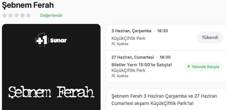 Biletler 12 dakika içinde tükenmişti: Şebnem Ferah yeni konser tarihini duyurdu